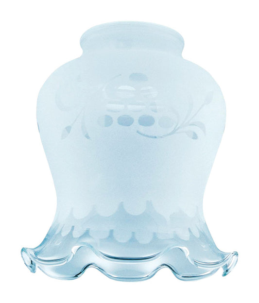 Westinghouse Vase White Glass Lamp Shade 1 pk (Pack of 6)