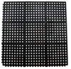 Flexgard Black Rubber Nonslip Anti Fatigue Mat 36 In. L X 36 In. W