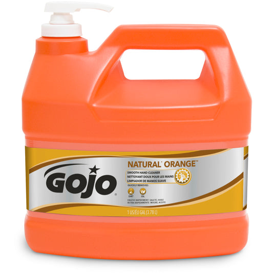 Gojo Natural Orange Scent Hand Cleaner 1 gal. (Pack of 4)