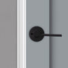Kwikset Ladera Matte Black Half-Dummy Lever Left Handed