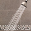 Waterpik PowerPulse Massage Brushed Nickel 7 settings Wallmount Showerhead 1.8 gpm