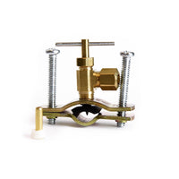 1/4 in. 3/8 in. Brass Needle Valve (Pack of 5)