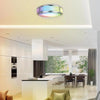 Feit Smart Home 3 in. H X 13 in. W X 13 in. L Nickel Smart-Enabled Ceiling Fixture - Open Box