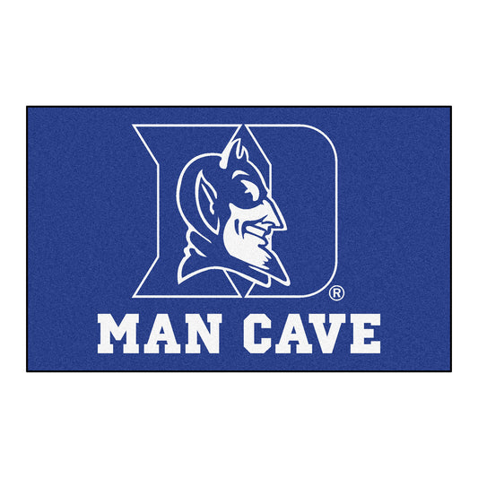 Duke University Blue Devils  Man Cave Area Rug - 5ft. X 8 ft.