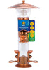 More Birds 25 1.5 Lb Brushed Copper Radiant Songbird Feeder  (Pack Of 4)