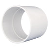 Charlotte Pipe Schedule 30 3 in. Hub X 3 in. D Hub PVC Coupling 1 pk