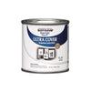 Rust-Oleum Painters Touch Flat White Ultra Cover Paint Indoor and Outdoor 190 g/L 0.5 pt.