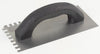 M-D 4 in. W X 9 in. L Steel Square Notch Trowel 1 pc
