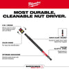 Milwaukee Shockwave 6 in. L Steel 2-in-1 Magnetic Nut Driver 1 each