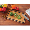 Weber Cutting Board with Grooved Edges Fits SmokeFire Folding Side Shelf Durable Easy Clean Surface
