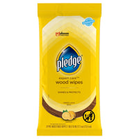 Pledge 72807 Lemon Scented Wipes 24 Count  (Pack Of 12)