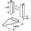 Screen Hangers & Latch, Mill-Finish, 3/8-In.