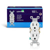 Leviton 15 amps 125 V Duplex White Outlet 5-15R 10 pk - Deal of The Week