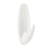 3M Command Medium Plastic Hook 3-1/8 In. L 2 Pk