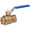 Homewerks 1-1/4 in. Brass FIP Ball Valve Full Port