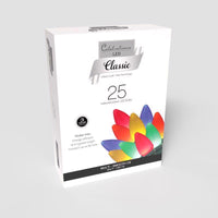 Celebrations Classic LED C9 Multicolored 25 ct String Christmas Lights 16 ft. - Open Box