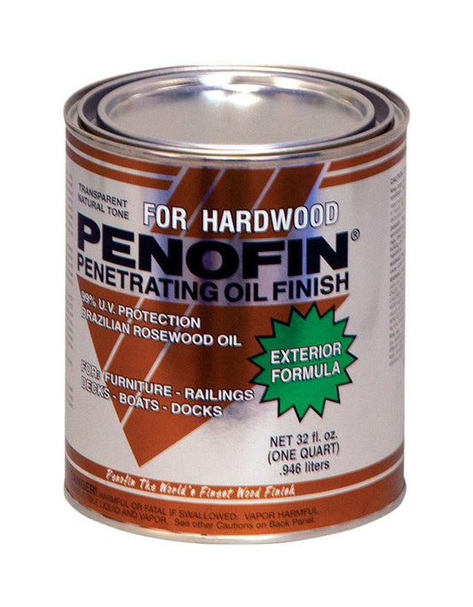 Penofin Transparent Exotic Oil-Based Penetrating Hardwood Stain 1 qt (Pack of 3).