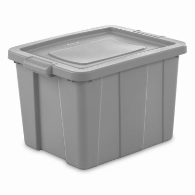 Sterilite 15.25 in. H X 18.125 in. W X 23.875 in. D Stackable Storage Tote (Pack of 6)