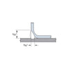 Simpson Strong-Tie 8.38 in. H x 6.06 in. W 14 Ga. Galvanized Steel Concealed Flange Hanger (Pack of 25)