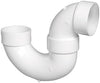 Charlotte Pipe Schedule 40 2 in. Hub X 2 in. D Hub PVC P-Trap (Pack of 10)
