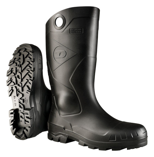 Dunlop Chesapeake Men's Waterproof Boots 6 US Black 1 pair