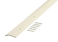 M-D 0.3 in. H X 36 in. L Almond Aluminum Carpet Trim (Pack of 6)