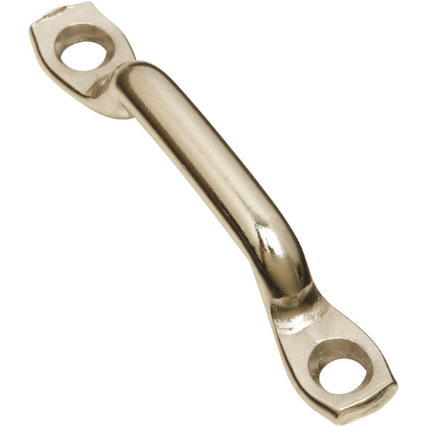 National Hardware Lazo de correa de acero niquelado, capacidad de 95 lb, 1 in. de largo - Oferta de la semana