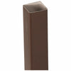 Amerimax 2 in. H x 2 in. W x 120 in. L Brown Vinyl Downspout (Pack of 6)