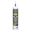GE Silicone 2 Gray Silicone 2 Metal Gutter Silicone 10.1 oz. (Pack of 12)