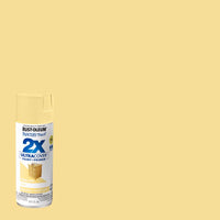 Rust-Oleum Painter's Touch 2X Ultra Cover Satin Strawflower Spray Paint 12 oz. (Pack of 6)