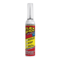FLEX SEAL Family of Products FLEX SHOT Clear Rubber All Purpose Waterproof Sealant 8 oz (Pack of 4)