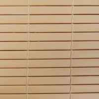 Radiance Vinyl Rollup Shade 48 in. W X 72 in. H Bamboo Cordless - Open Box
