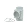 Dundas Jafine 4 in. D White Plastic Dryer Heat Keeper Kit