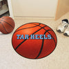 University of North Carolina - Chapel Hill Wordmark Basketball Rug - 27in. Diameter