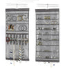 Whitmor 28.5 in. H X 13.5 in. W Fabric Hanging Jewelry Organizer