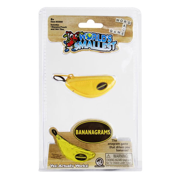 World's Smallest Bananagrams Word Game Yellow 145 pc - Deal of The Week