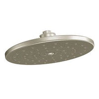 Brushed nickel one-function 10" diameter spray head eco-performance showerhead - Deal of The Week