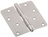 National Hardware 4 in. L Satin Nickel Door Hinge 1 pk - Deal of The Week