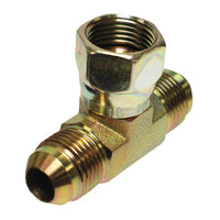 Apache Steel 1/2 in. D X 1/2 in. D T-Hydraulic Adapter 1 pk