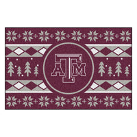Texas A&M University Holiday Sweater Rug - 19in. x 30in.