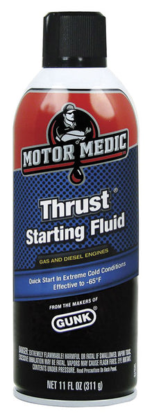 Motor Medic Thrust - Líquido de arranque para diésel y gasolina, 11 oz
