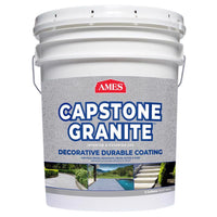 AMES Capstone Granite Gloss Shoreline Water-Based Acrylic Concrete Floor Paint 5 gal - Open Box