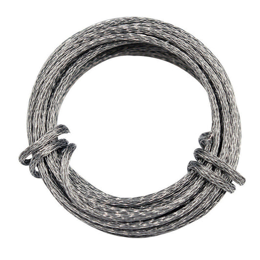Ook Galvanized Braided Picture Wire 30 lb 1 pk