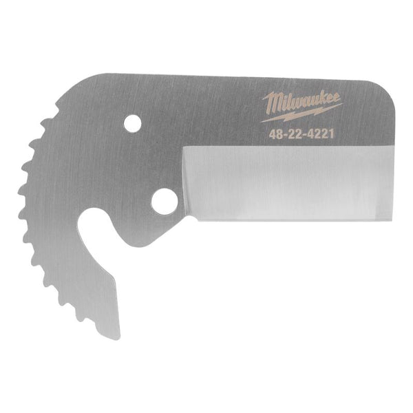 Hoja de repuesto plateada para cortatubos de trinquete Milwaukee de 1-5/8 in., 1 pieza
