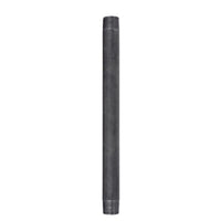 STZ Industries 3/4 in. MIP each X 3/4 in. D MIP Black Steel 12 in. L Nipple
