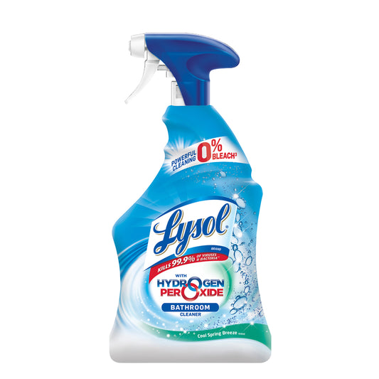 Lysol Fresh Scent Bathroom Cleaner 22 oz Liquid (Pack of 12).