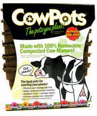 Plantable Pots, Square, 3-In., 12-Pk.