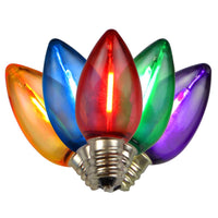 Holiday Bright Lights LED C7 Multicolored 25 ct Replacement Christmas Light Bulbs - Deal of The Week
