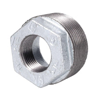 STZ Industries 1-1/2 in. MIP each X 3/4 in. D FIP Galvanized Malleable Iron Hex Bushing - Open Box