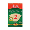 Melitta 6 cups Brown Cone Coffee Filter 40 pk
